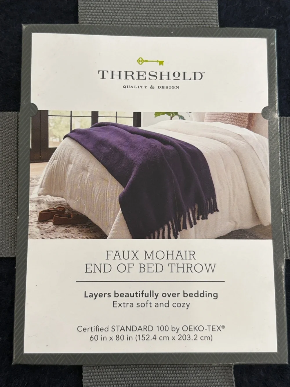Threshold plush faux